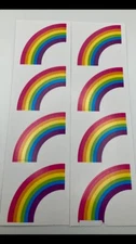 Mrs. Grossman’s Lot Of 2 RAINBOWS Stickers Scrapbooking