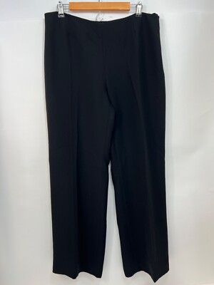 Wallis Black Wide Leg Flowy Dress Pants - Sz 16