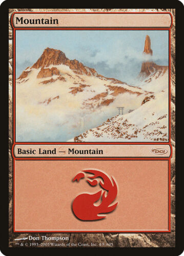 MTG - Mountain / Montagne | Arena League 2005 DCI Promo [ENG] - Picture 1 of 1