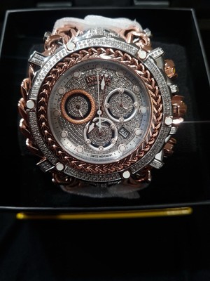Invicta Reserve Gladiator  Diamond 2.92 Carat Swiss  Rose Gold Stainless Steel