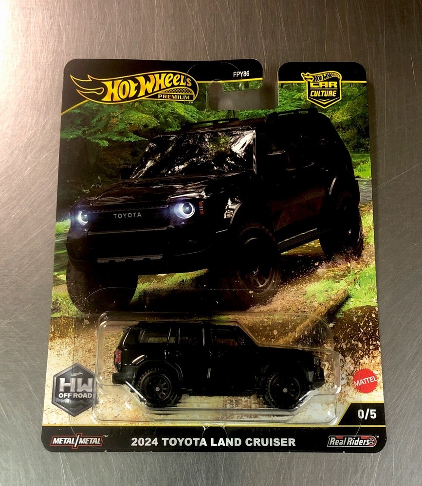 Hot Wheels 2025 Off Road Chase Toyota Land Cruiser Car Culture Free Shipping