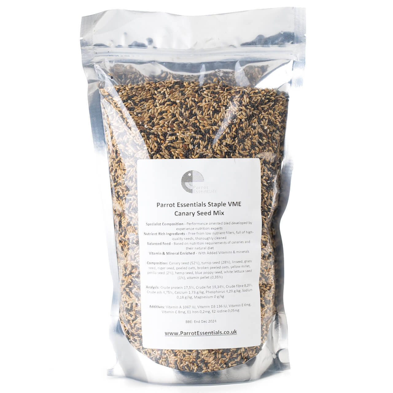 Canary Food Enriched with Vitamins & Minerals for Aviary and Pet Birds