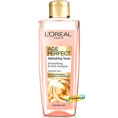 Loreal Age Perfect Vitamin C Anti Fatigue Refreshing Smoothing Face Toner 200ml 
