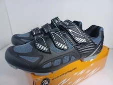 Zol Predator MTB Mountain Bike and Indoor Cycling Shoes with Cleats - US 13