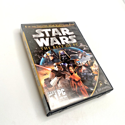 Star Wars The Best of PC 2006 Incomplete Missing 1 Disc See Description
