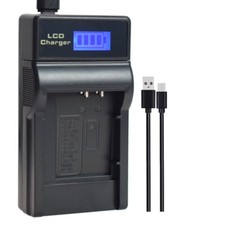 USB LCD Battery Charger for Olympus Li-50B LI-50C SZ-11 SZ-12 SZ-14 SZ-20 XZ-10