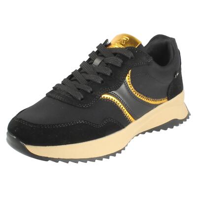 Damen Rieker Revolution Schnürschuhe Freizeit Sneaker 'W1302'