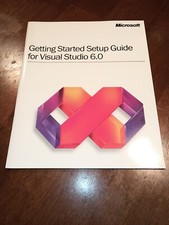 Microsoft Getting Started Setup Guide for Visual Studio 6.0 - MANUAL ONLY