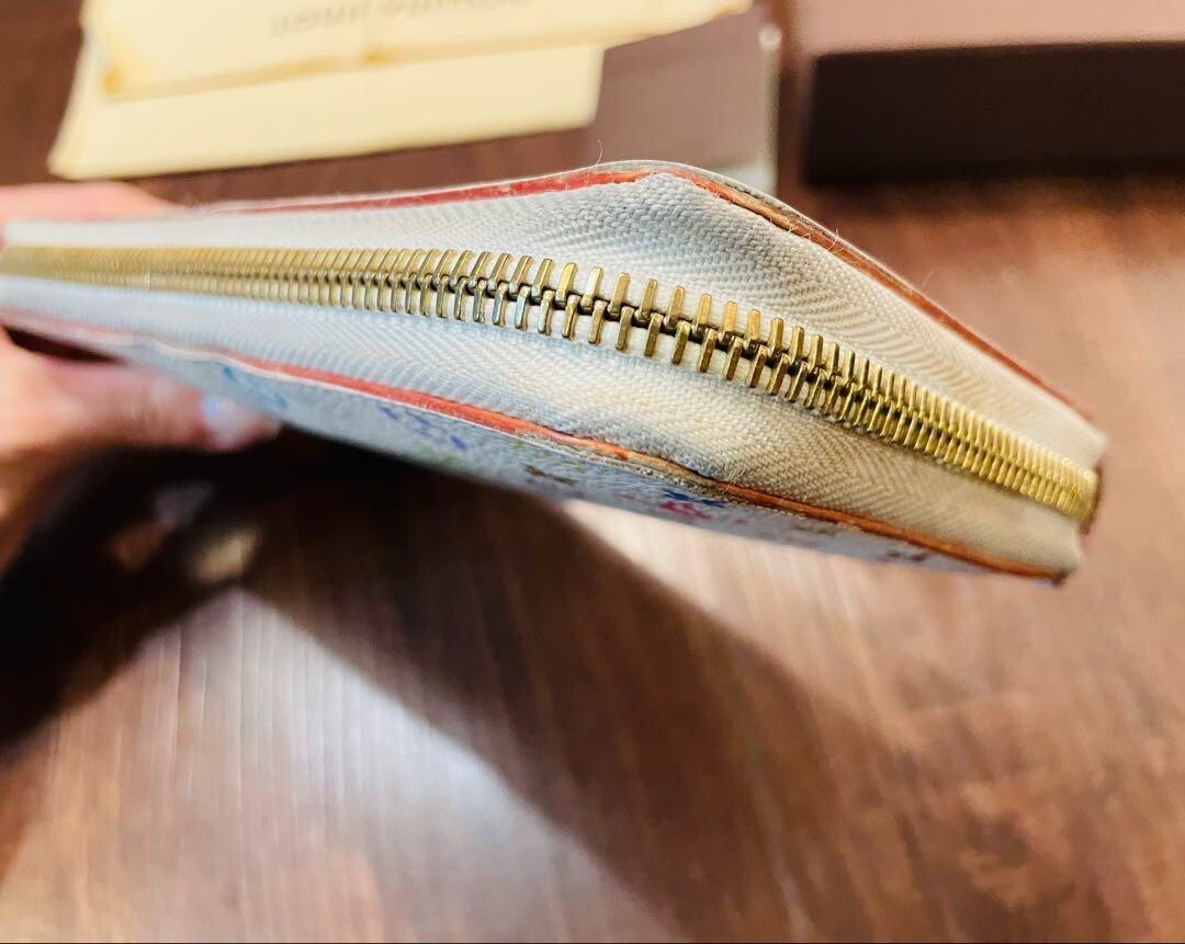 LOUIS VUITTON Monogram Multicolor Zippy Zip Around Long Wallet