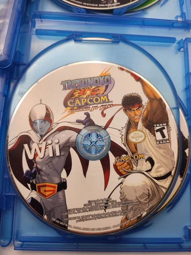 Tatsunoko vs. Capcom: Ultimate All Stars 18 Games Disc Only UTESTED! See Discrip