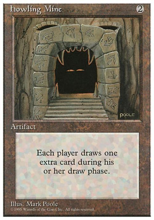 MTG English Howling Mine NM Normal 4th Edition