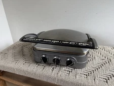 🍊Cuisinart Griddler 5-in-1 Contact Grill Panini Press Sandwich Maker GR-4N