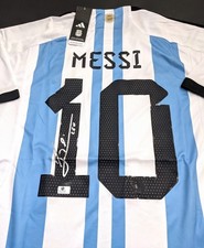 Lionel Messi Argentina Signed Autographed Jersey with COA