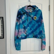 Cross Colours Tie Dye Hoodie Size Large