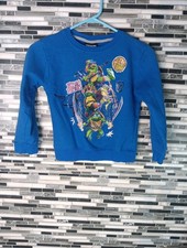 Nickelodeon Teenage Mutant Ninja Turtles Sweatshirt Size 7 Kids TMNT