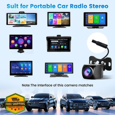 Inefala 4 Pin AHD 1080P Car Backup Camera 2.5mm Jack 23ft Cable