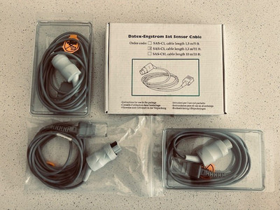 LOT/4 Datex-Ohmeda/Nellcor compatible SPO2 patient sensor cables