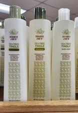 x3 pack | Trader Joe's Tea Tree Tingle | Shampoo, Conditioner, Body Wash 