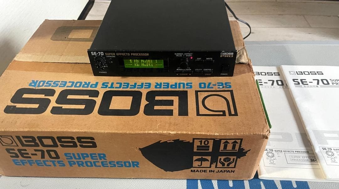 その他 BOSS SE-70 SUPER EFFECTS PROCESSOR BOSS pro SE-70 SE70 Super Effects Processor | eBay
