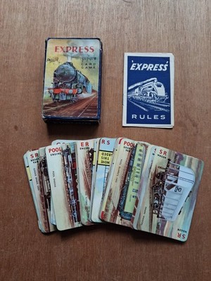 Vintage Express Pepy's Kartenspiel 1955. Zweite Auflage - komplett & sehr guter Zustand