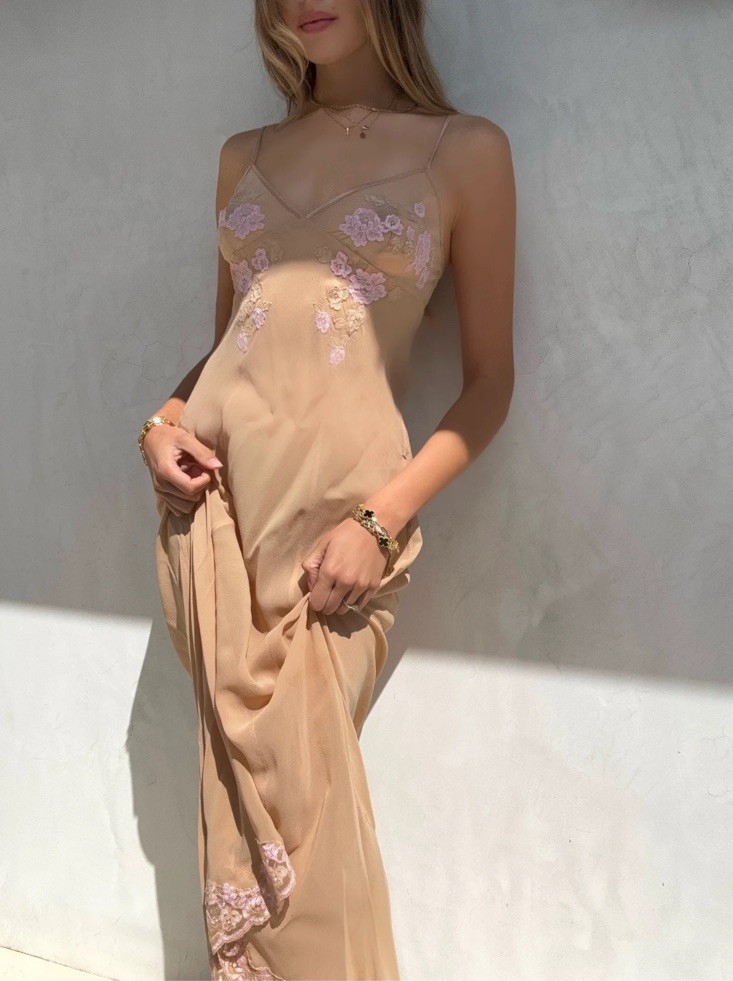 Victoria's Secret  1990’s Y2K ‘Uptown Girls’ Brittany Murphy Silk Slip Dress M