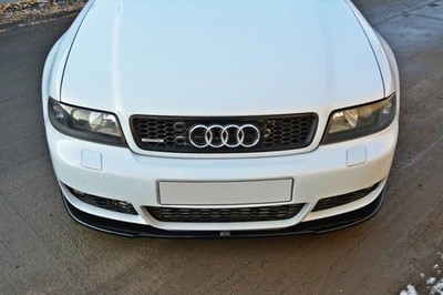 Maxton Design Frontlippe passend für Audi RS4 B5 schwarz Hochglanz