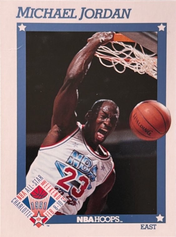1991 Hoops #253 Michael Jordan