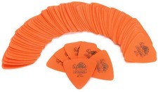 Dunlop 431R060 Tortex Triangle Guitar Picks .60mm Orange 72-pack