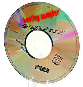 Sega Saturn Bootleg Sampler Demo Retro Gaming Disc Only Untested