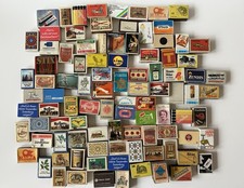 Streichholzschachtel Sammlung Vintage Zündholzschachtel Konvolut Matchbox 70er