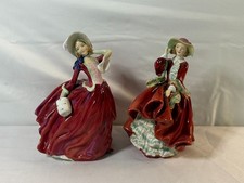 Royal Doulton Lady Figurines Autumn Breezes H...