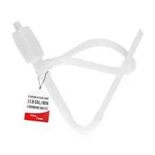 Siphon Hand Pump for Liquids with Hose Included for Water Gasoline Kerosene