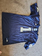Youth Notre Dame 1 Fighting Irish Large  Jersey Blue  Adidas Short Sleeve Jersey