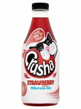 Crusha Strawberry Flavour Milkshake Mix 2x1ltr