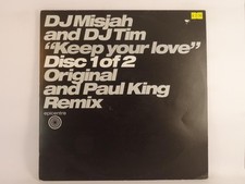 DJ MISJAH AND DJ TIM KEEP YOUR LOVE (88) 2 Track 12" Single including Picture Sl