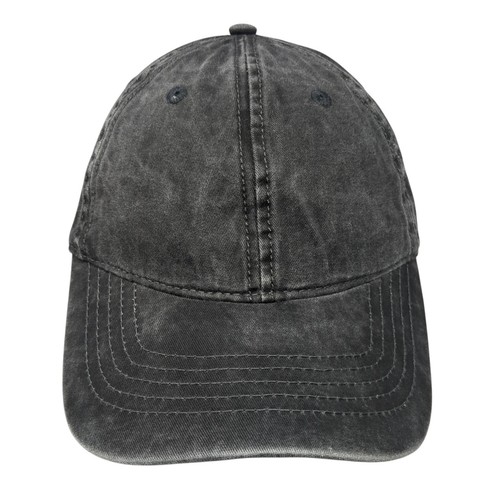 Unbranded Slideback Hat Solid Gray One Size Adjustable Casual Blank