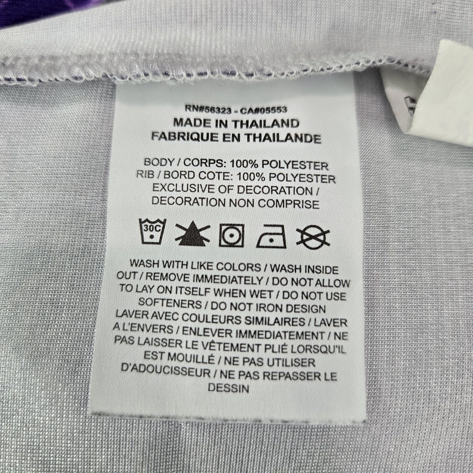 Camiseta sin mangas Nike X Space Jam para hombre M púrpura LeBron Jame Goon Squad DRI-FIT Foto 4 de 4