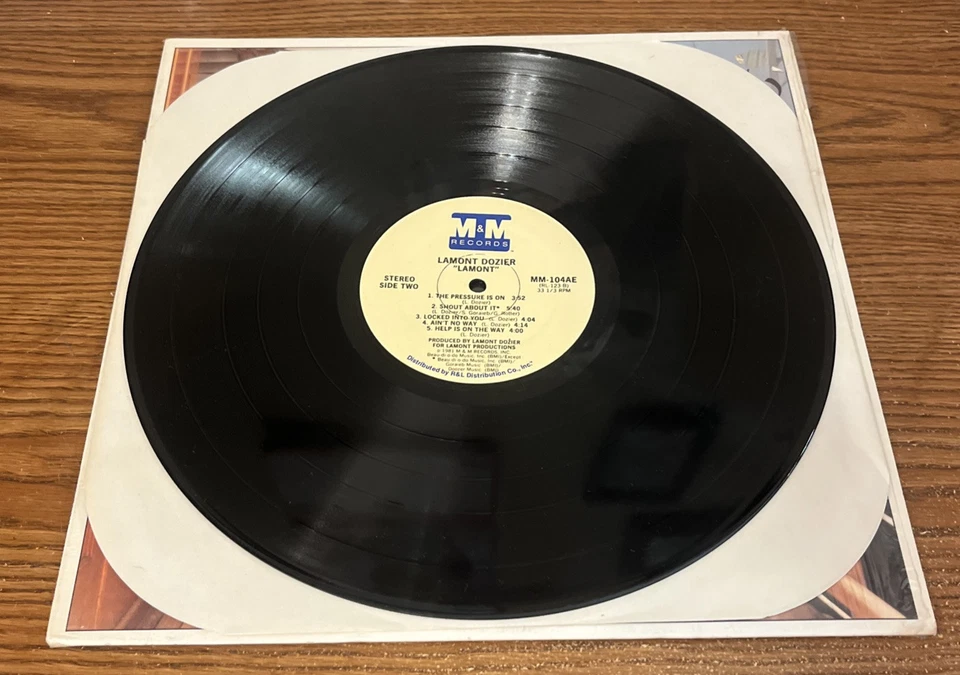 Lamont Dozier – Lamont M&M Records 1981 Us Original ( Near Mint ) - Image 4 of 4