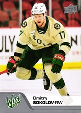 2020/21 Upper Deck AHL [#026] - DMITRY SOKOLOV (Metallurg Novokuznetsk) VHL