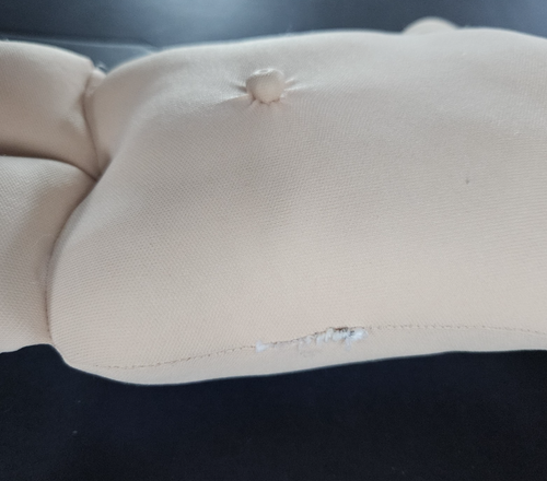 Vintage 1978-82 Cabbage Patch Kids Boy Doll Tan Hair Blue Eyes Sweat Suit - Bild 7 von 12