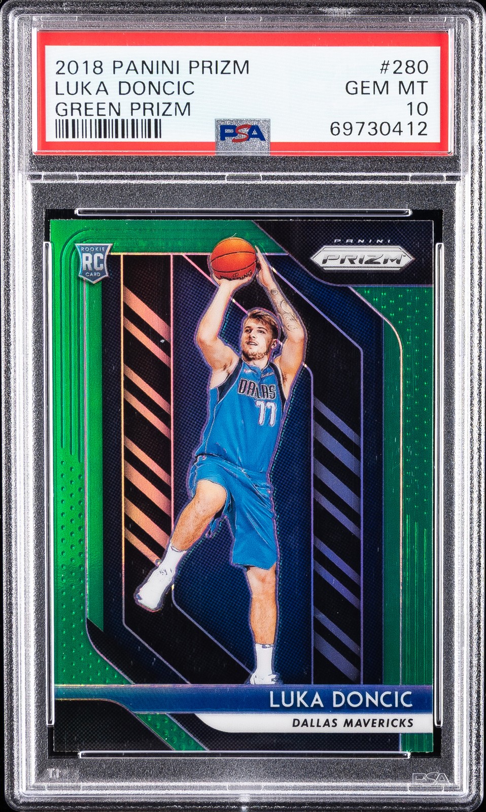 Luka Doncic 2018 Prizm #280 Green Price Guide - Sports Card Investor