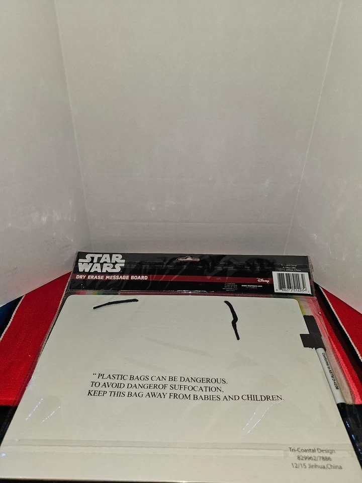 Two Disney Star Wars Dry Erase Message Board Kids "The Force Awakens" - Image 2 of 4