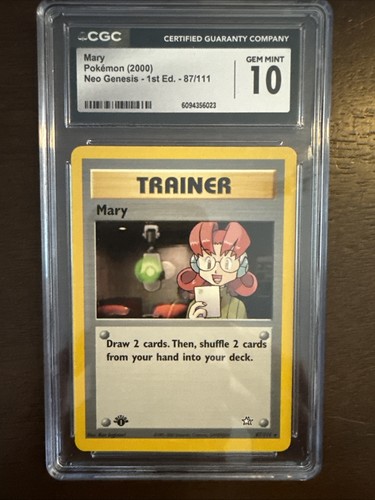 Mary (1st Edition) graded CGC 10 for sale on eBay