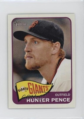 2014 Topps Heritage Minis 57/100 Hunter Pence #479 0b0
