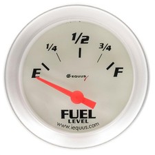 Equus E8362 8000 Series 2 Inch Electric Fuel Level Gauge 0-90