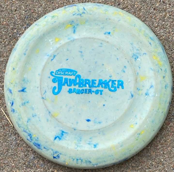 173-174g BANGER-GT Jawbreaker Putter Disc Golf Blue Glows In Dark