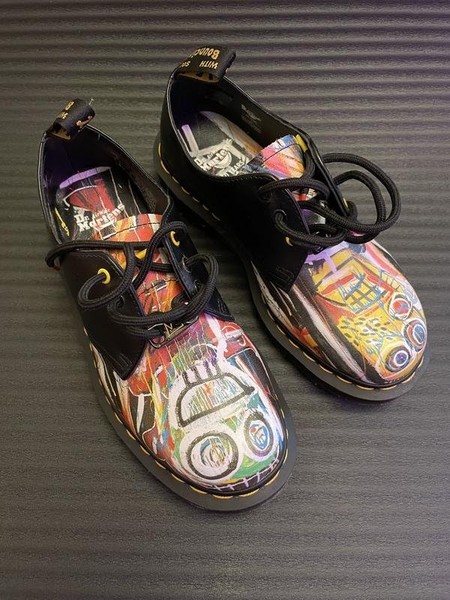 Women Dr. Martens Heels Multicolor Leather 37