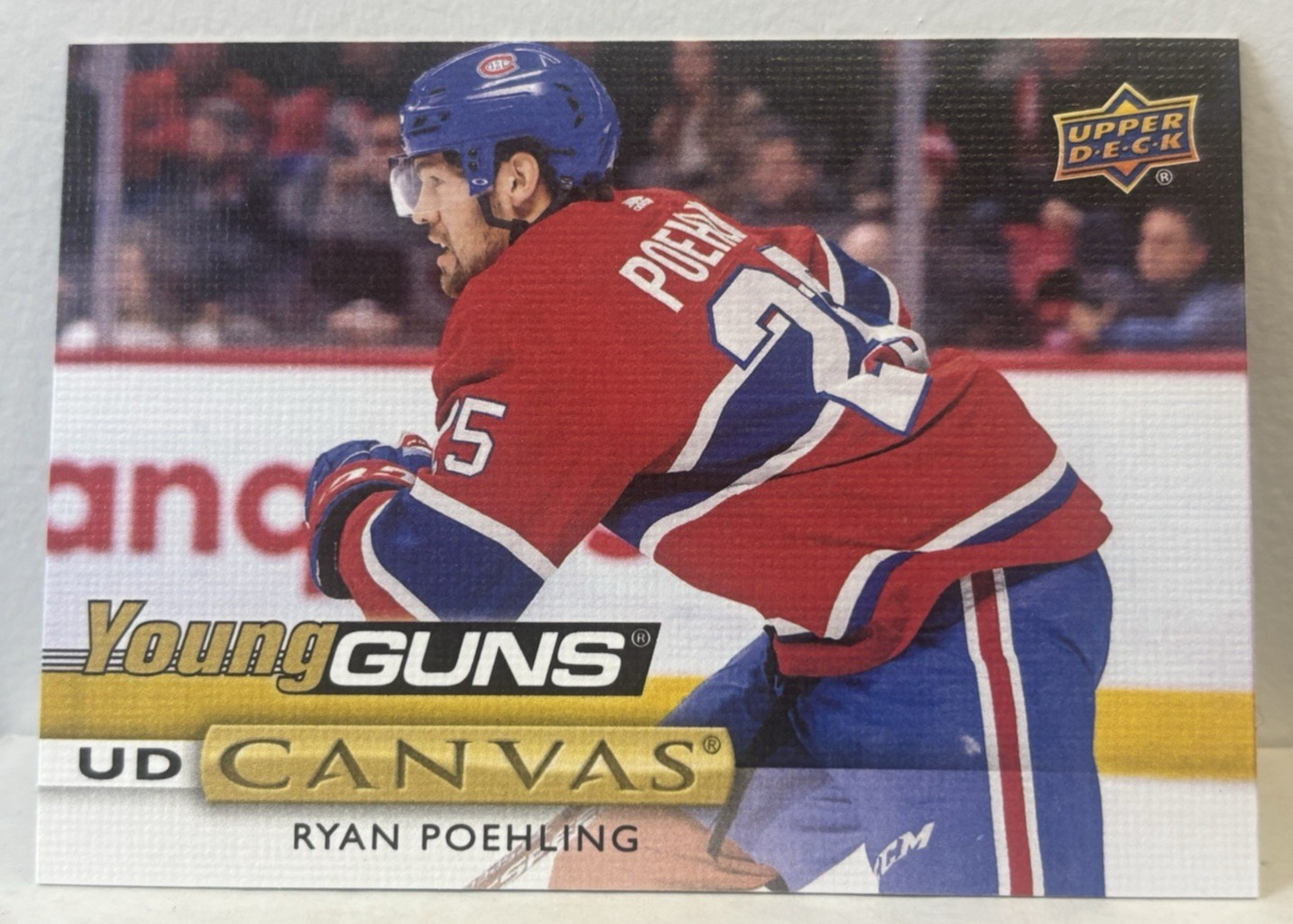 🏒RYAN POEHLING - Young Guns Canvas - 2019-20 Upper Deck #C226 - Canadiens