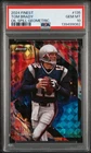 2024 TOPPS FINEST OIL SPILL GEOMETRIC #135 TOM BRADY 2/15 PSA 10