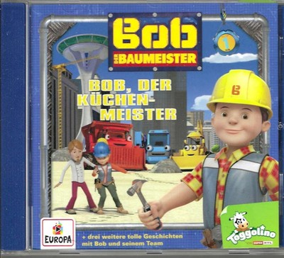 BOB DER BAUMEISTER-HÖRSPIEL/ CD Nr. 1 ( Bob, der Küchenmeister) NEU (#352)